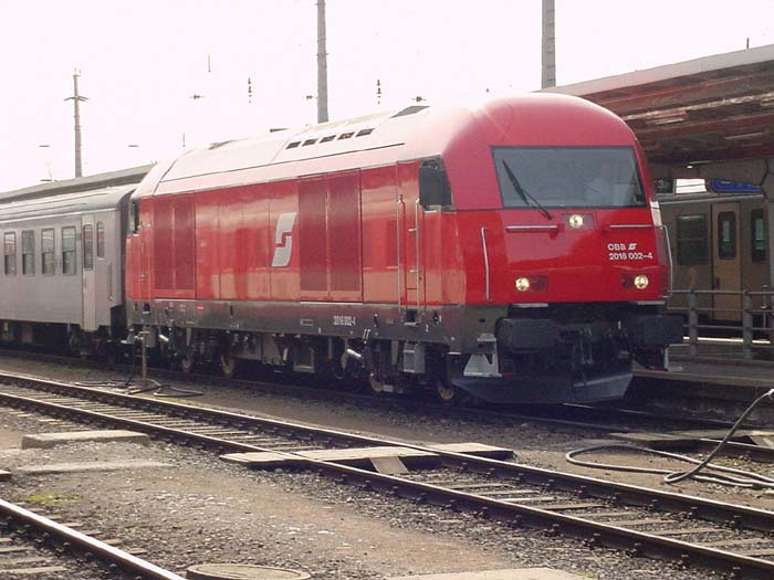 2016.002 mit E 2701 in Graz Hbf